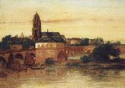 Gustave Courbet View of Frankfurt an Main USA oil painting artist